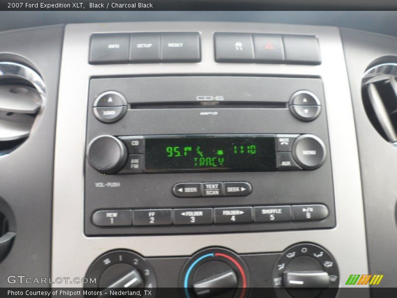Black / Charcoal Black 2007 Ford Expedition XLT