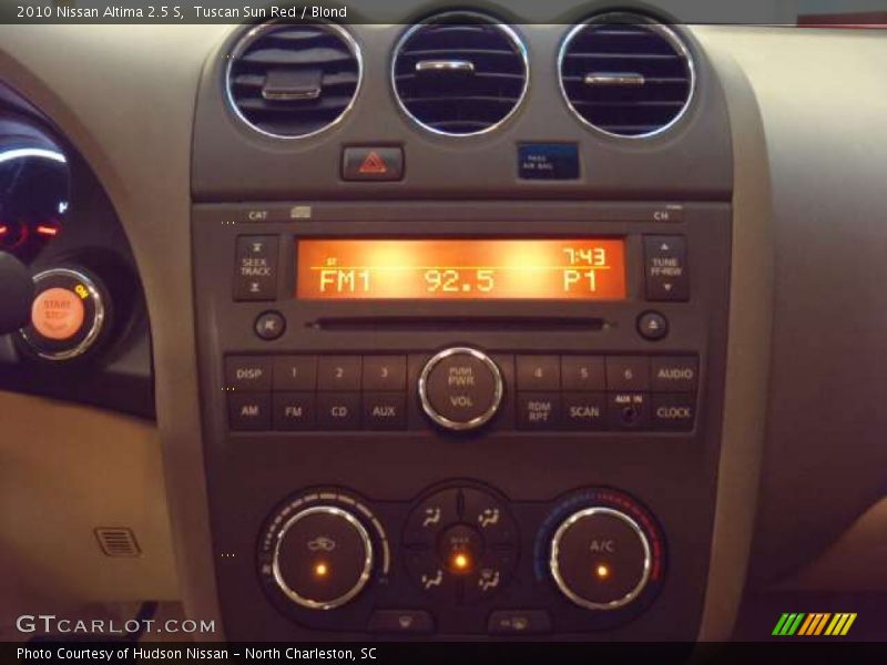 Tuscan Sun Red / Blond 2010 Nissan Altima 2.5 S