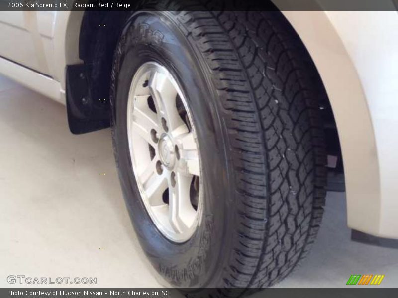 Radiant Red / Beige 2006 Kia Sorento EX