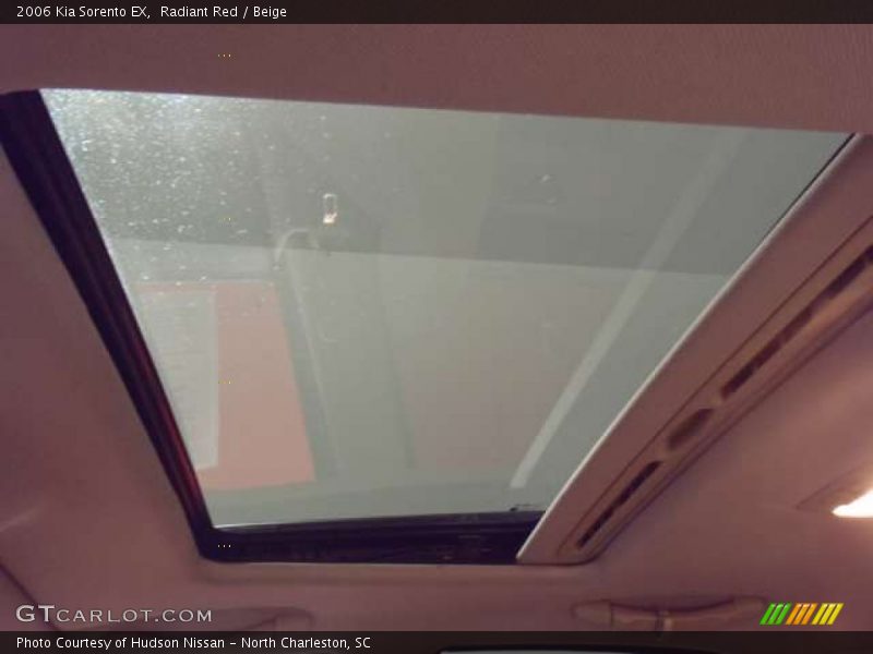 Radiant Red / Beige 2006 Kia Sorento EX