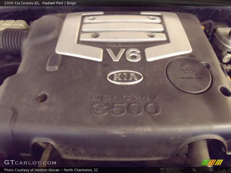Radiant Red / Beige 2006 Kia Sorento EX