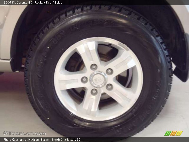 Radiant Red / Beige 2006 Kia Sorento EX