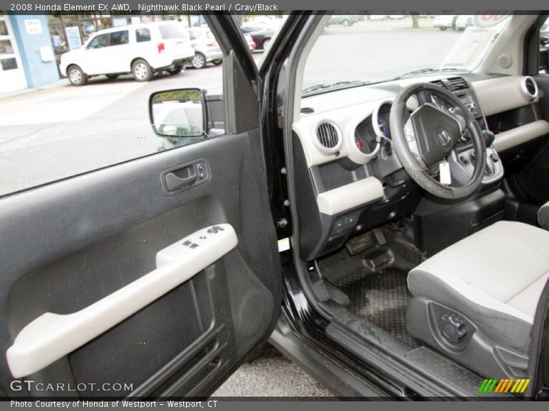 Nighthawk Black Pearl / Gray/Black 2008 Honda Element EX AWD