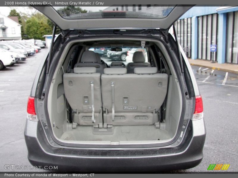 Nimbus Gray Metallic / Gray 2008 Honda Odyssey EX-L