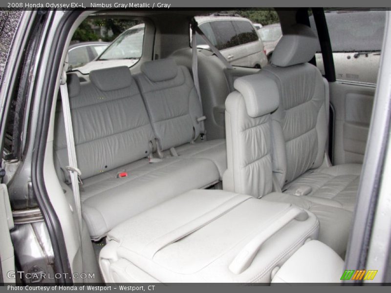 Nimbus Gray Metallic / Gray 2008 Honda Odyssey EX-L