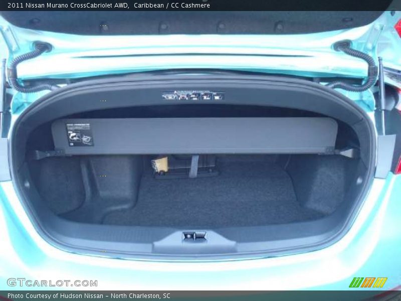  2011 Murano CrossCabriolet AWD Trunk