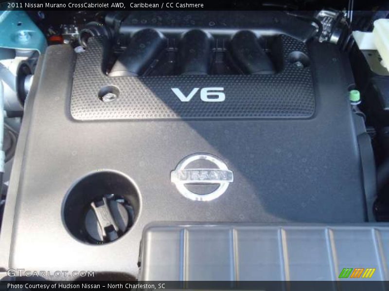  2011 Murano CrossCabriolet AWD Engine - 3.5 Liter DOHC 24-Valve CVTCS V6