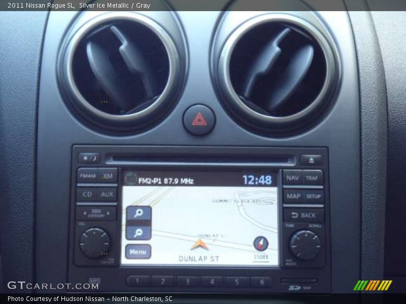 Silver Ice Metallic / Gray 2011 Nissan Rogue SL