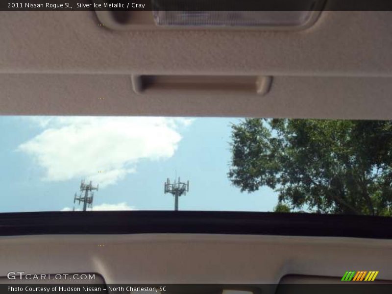 Silver Ice Metallic / Gray 2011 Nissan Rogue SL