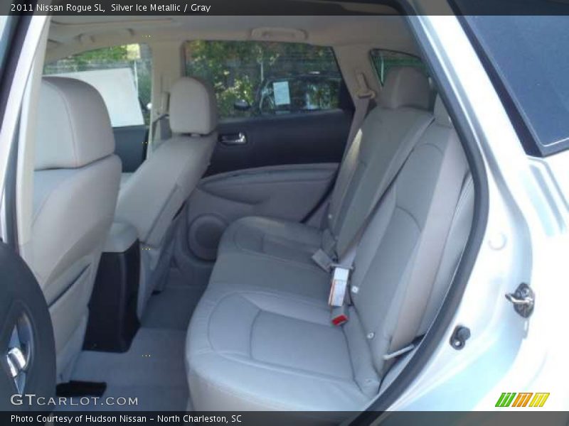 Silver Ice Metallic / Gray 2011 Nissan Rogue SL