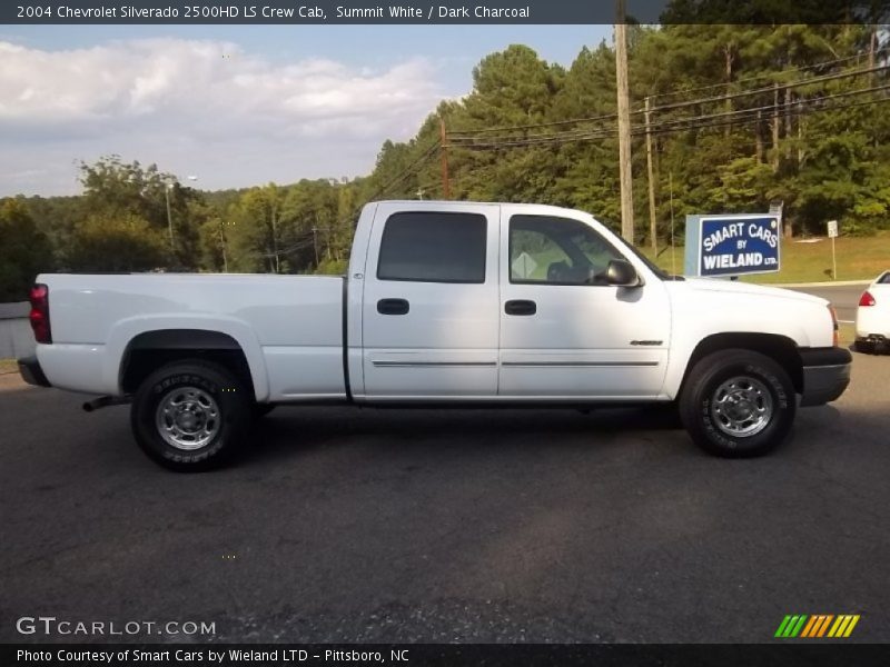 Summit White / Dark Charcoal 2004 Chevrolet Silverado 2500HD LS Crew Cab