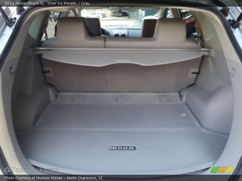 Silver Ice Metallic / Gray 2011 Nissan Rogue SL