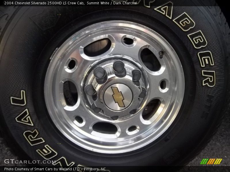 Summit White / Dark Charcoal 2004 Chevrolet Silverado 2500HD LS Crew Cab