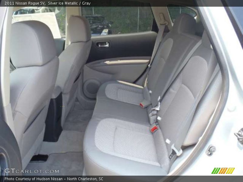 Silver Ice Metallic / Gray 2011 Nissan Rogue SV
