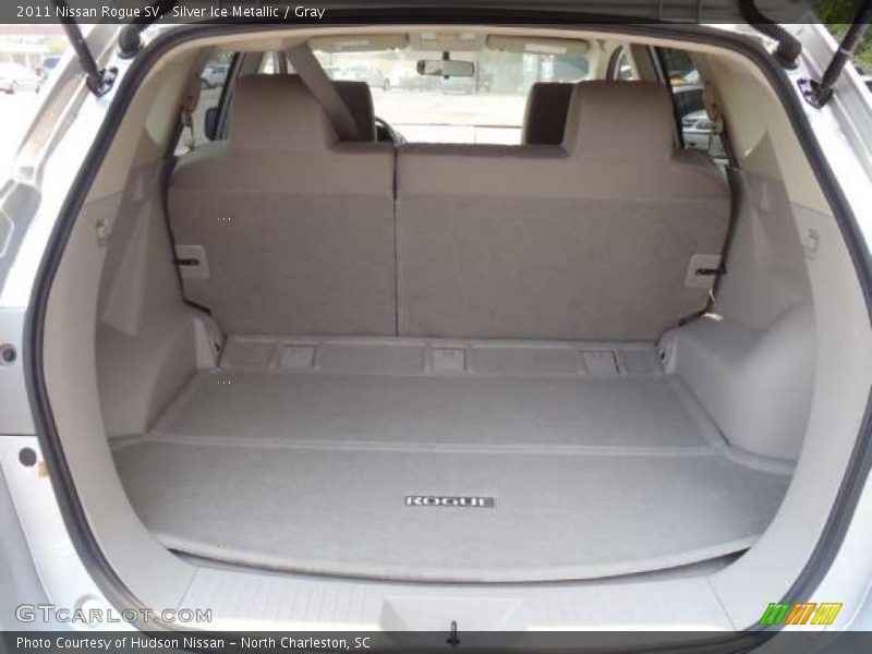 Silver Ice Metallic / Gray 2011 Nissan Rogue SV