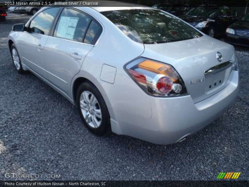 Brilliant Silver / Charcoal 2012 Nissan Altima 2.5 S