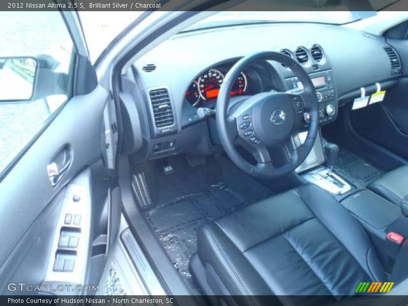 Brilliant Silver / Charcoal 2012 Nissan Altima 2.5 S