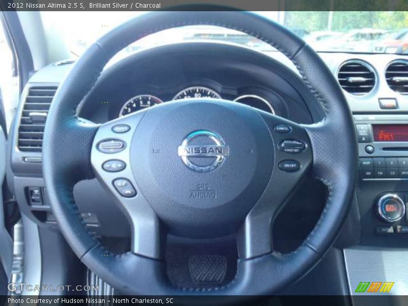 Brilliant Silver / Charcoal 2012 Nissan Altima 2.5 S