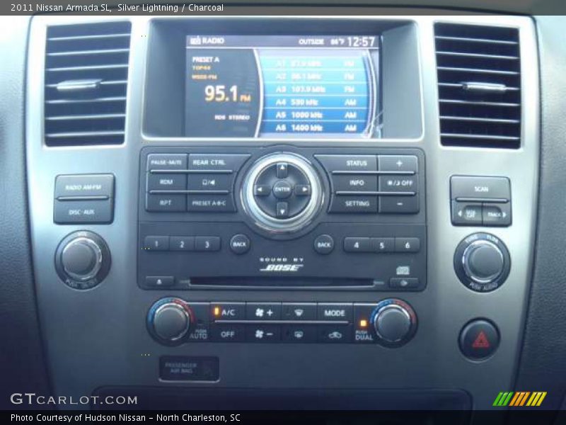 Controls of 2011 Armada SL