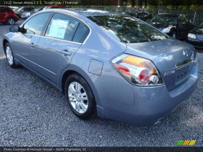 Ocean Gray / Charcoal 2012 Nissan Altima 2.5 S