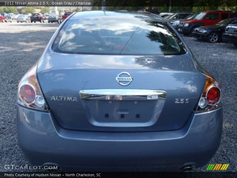 Ocean Gray / Charcoal 2012 Nissan Altima 2.5 S