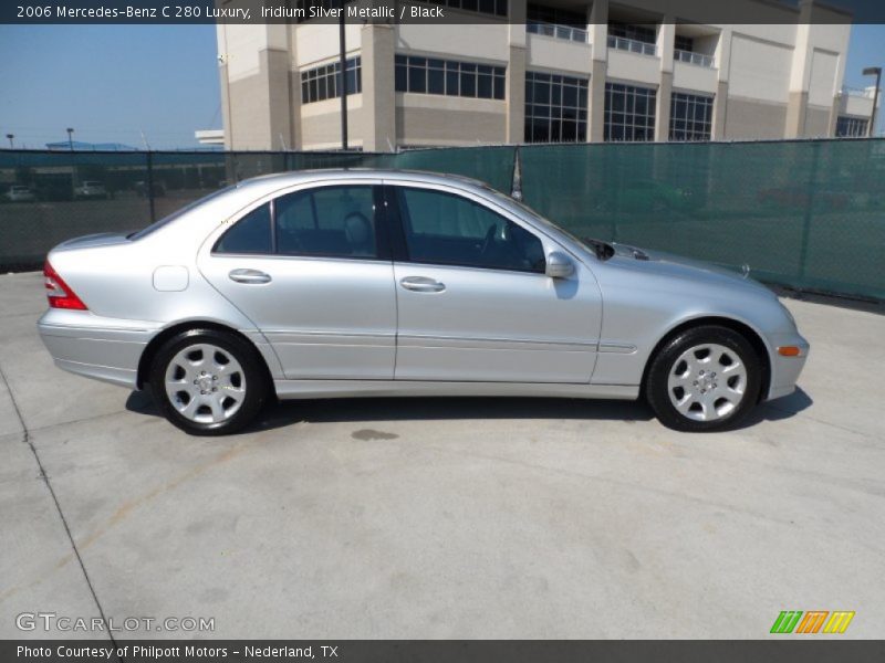 Iridium Silver Metallic / Black 2006 Mercedes-Benz C 280 Luxury