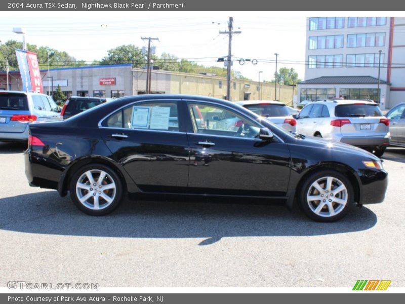 Nighthawk Black Pearl / Parchment 2004 Acura TSX Sedan