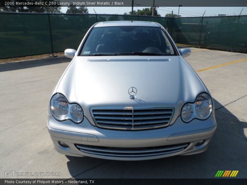 Iridium Silver Metallic / Black 2006 Mercedes-Benz C 280 Luxury