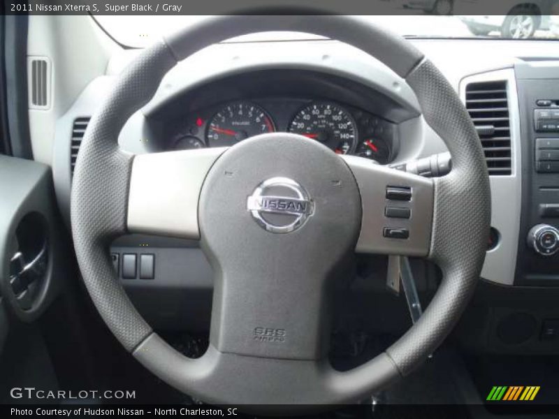 Super Black / Gray 2011 Nissan Xterra S