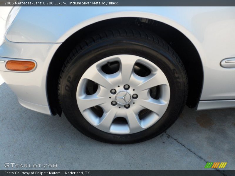 Iridium Silver Metallic / Black 2006 Mercedes-Benz C 280 Luxury