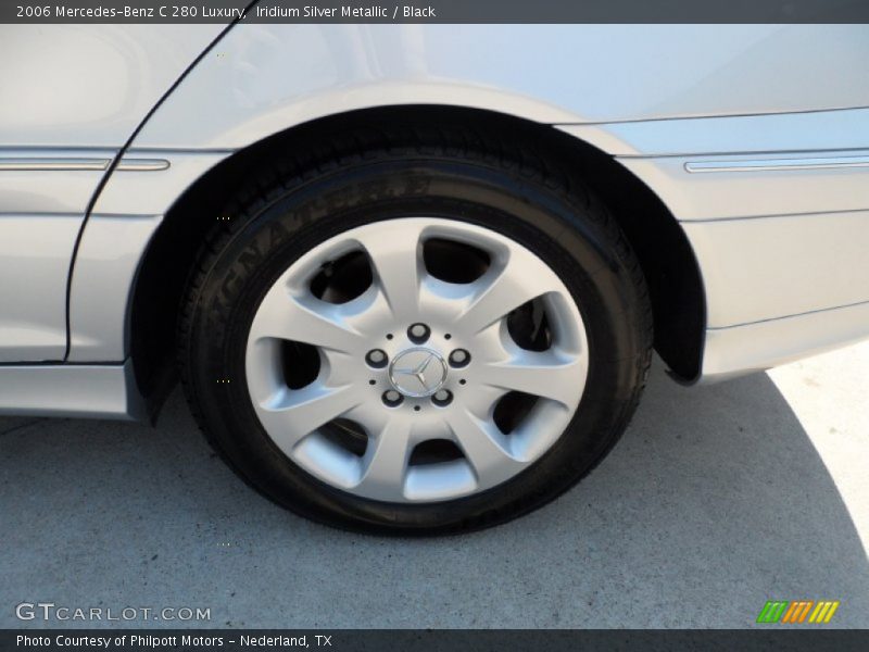 Iridium Silver Metallic / Black 2006 Mercedes-Benz C 280 Luxury