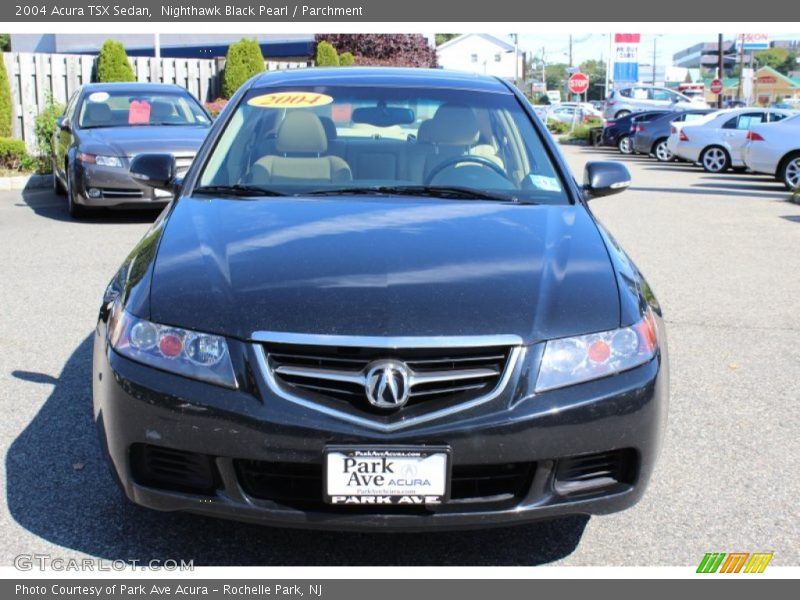 Nighthawk Black Pearl / Parchment 2004 Acura TSX Sedan