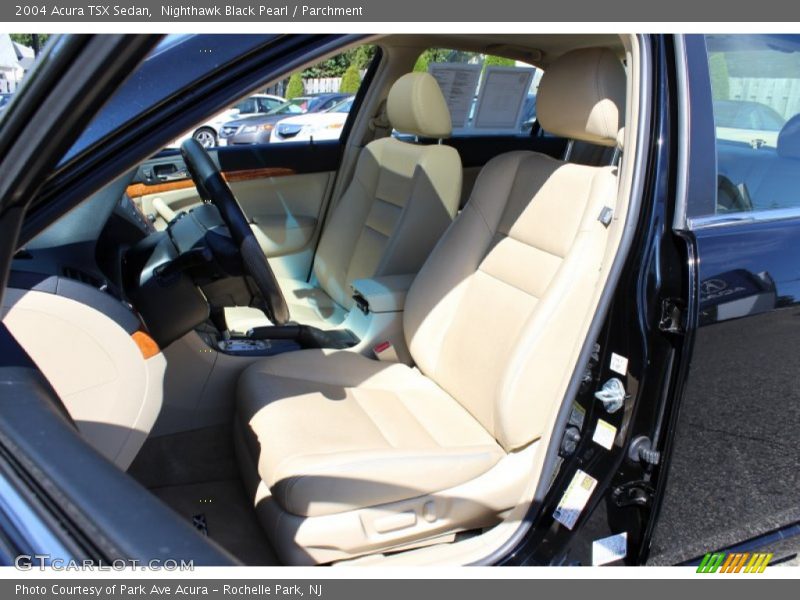Nighthawk Black Pearl / Parchment 2004 Acura TSX Sedan