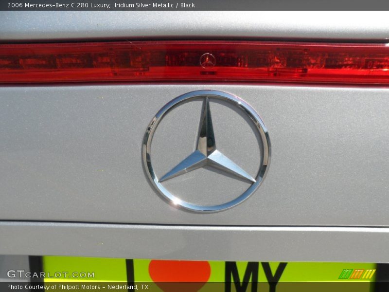 Iridium Silver Metallic / Black 2006 Mercedes-Benz C 280 Luxury