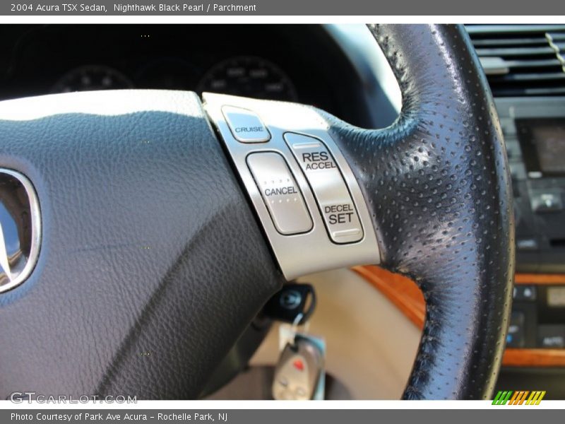 Nighthawk Black Pearl / Parchment 2004 Acura TSX Sedan