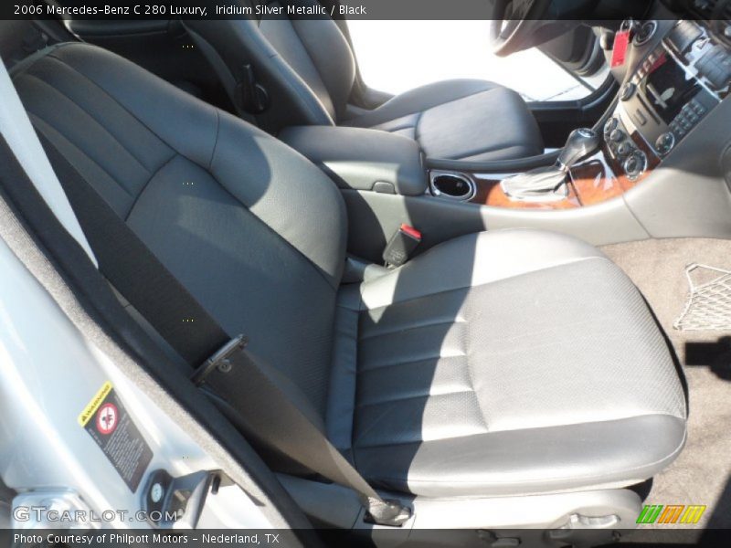 Iridium Silver Metallic / Black 2006 Mercedes-Benz C 280 Luxury