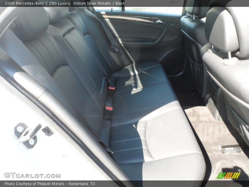 Iridium Silver Metallic / Black 2006 Mercedes-Benz C 280 Luxury