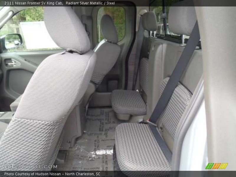 Radiant Silver Metallic / Steel 2011 Nissan Frontier SV King Cab
