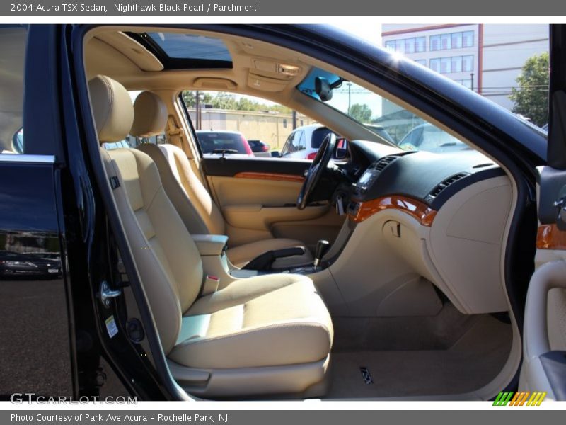 Nighthawk Black Pearl / Parchment 2004 Acura TSX Sedan