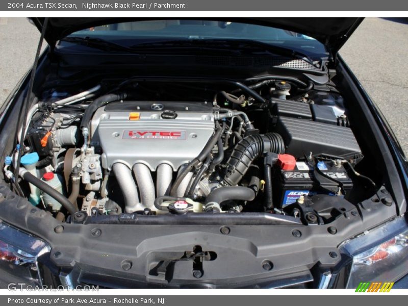 Nighthawk Black Pearl / Parchment 2004 Acura TSX Sedan