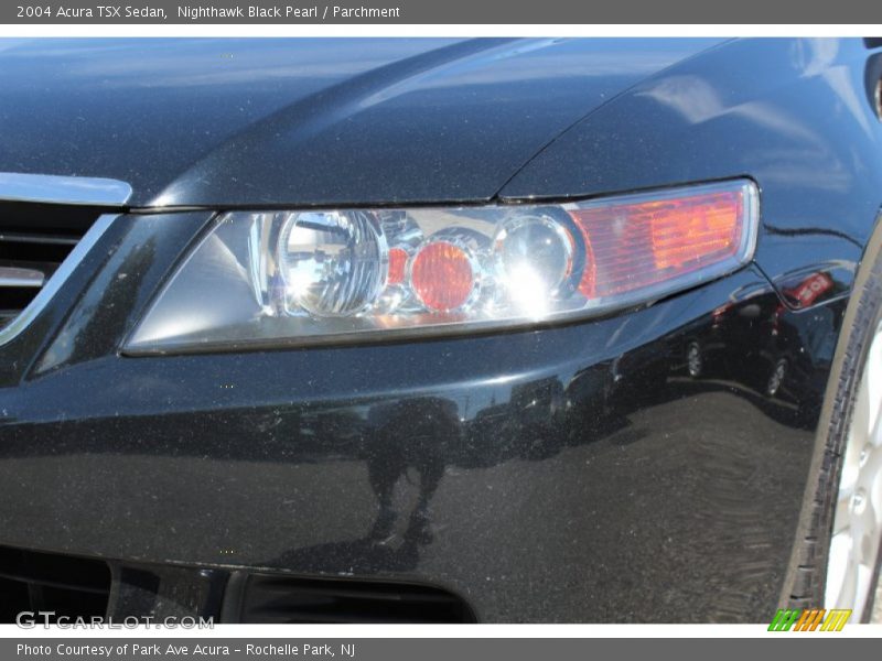 Nighthawk Black Pearl / Parchment 2004 Acura TSX Sedan