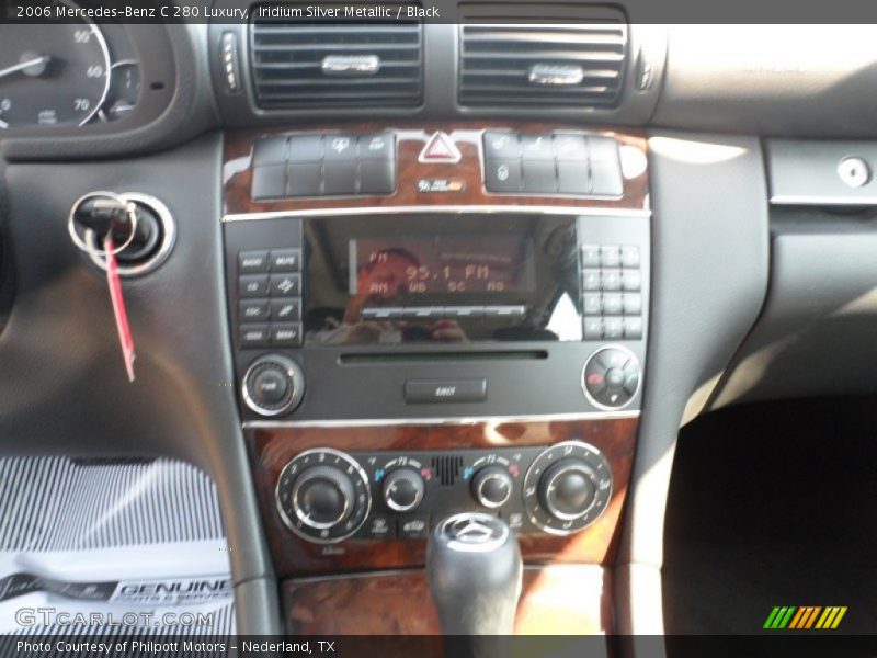 Iridium Silver Metallic / Black 2006 Mercedes-Benz C 280 Luxury