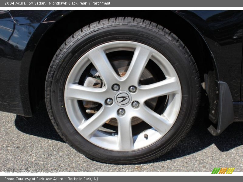 Nighthawk Black Pearl / Parchment 2004 Acura TSX Sedan
