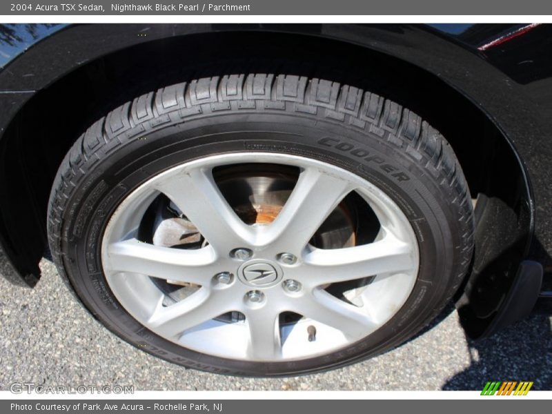 Nighthawk Black Pearl / Parchment 2004 Acura TSX Sedan