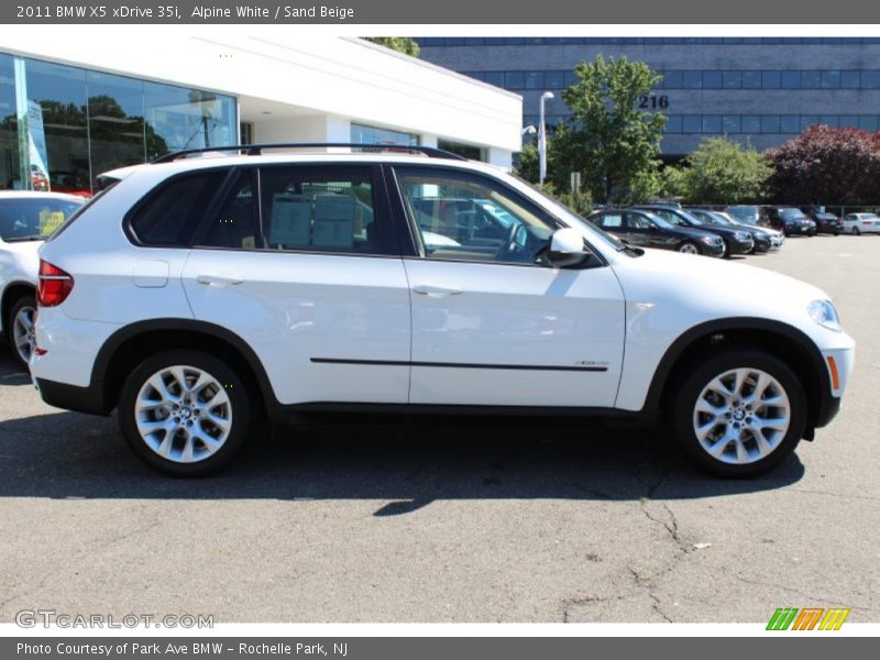 Alpine White / Sand Beige 2011 BMW X5 xDrive 35i