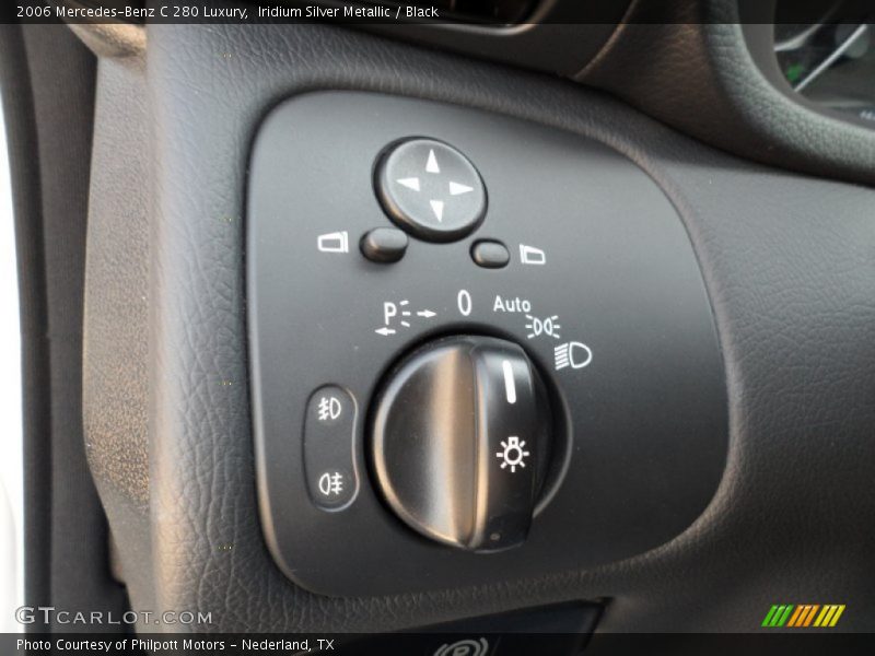 Iridium Silver Metallic / Black 2006 Mercedes-Benz C 280 Luxury