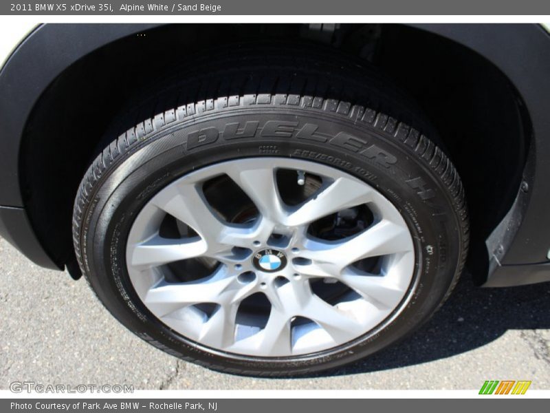 Alpine White / Sand Beige 2011 BMW X5 xDrive 35i