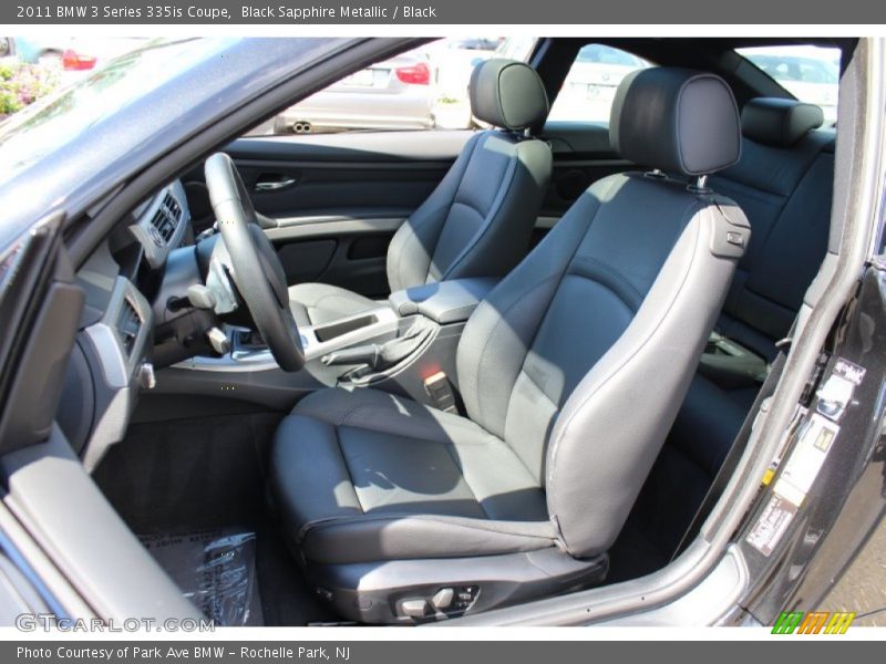  2011 3 Series 335is Coupe Black Interior