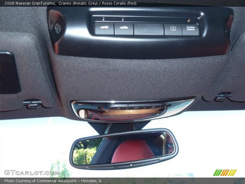 Granito (Metallic Grey) / Rosso Corallo (Red) 2008 Maserati GranTurismo