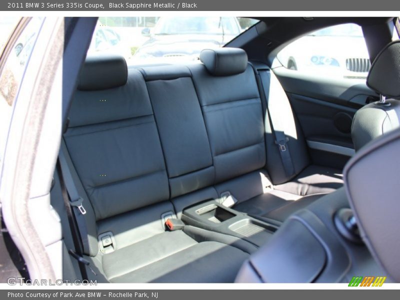  2011 3 Series 335is Coupe Black Interior